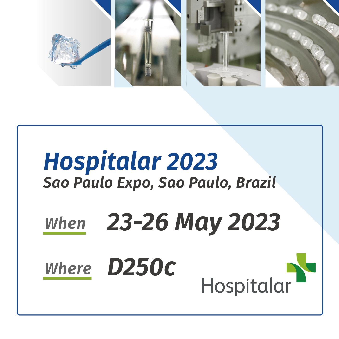 2023年5月HOSPITALAR國際醫療醫院設備暨牙科骨科保健展